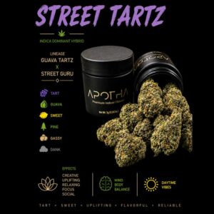 image of Street Tartz marijuana buds from apotha growers in mississippi